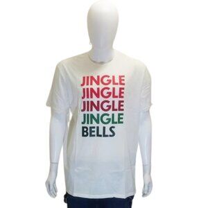 NWT Men's Tall Jingle Bells Matching Holiday Pajama T-Shirt - Wondershop [125]